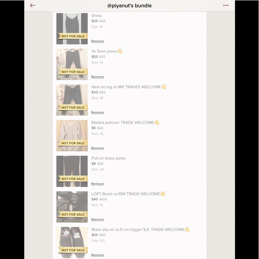 Bundle for @piyanut’s only